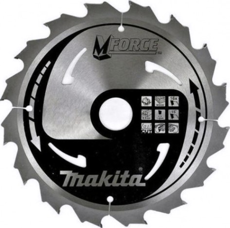 Пильный диск MAKITA 165х 24тх20 дерево (M-FORCE) B-31223 [B-31223]