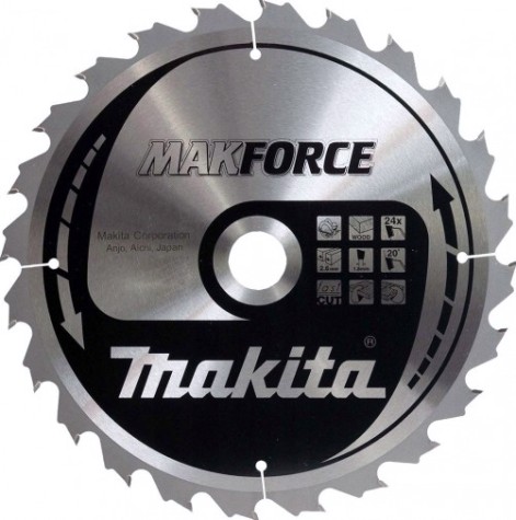 Пильный диск MAKITA 235х24тх30 дерево MAKFORCE B-43717 [B-43717]