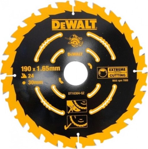 Пильный диск по дереву DeWALT 190х24тх30 мм. Extreme DT10304-QZ [DT10304-QZ]