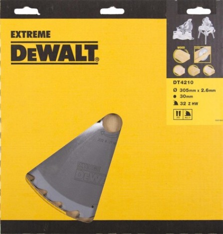 Пильный диск по дереву DeWALT 305х32тх30 мм. Extreme DT4210-QZ [DT4210-QZ]