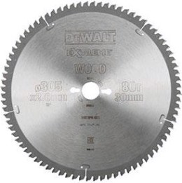 Пильный диск по дереву DeWALT 305х80тх30 мм. Extreme DT4283-QZ [DT4283-QZ]