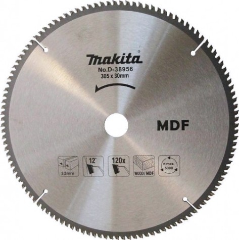 Пильный диск по дереву MAKITA 305x30/15.88x3.2x120T [D-38956]