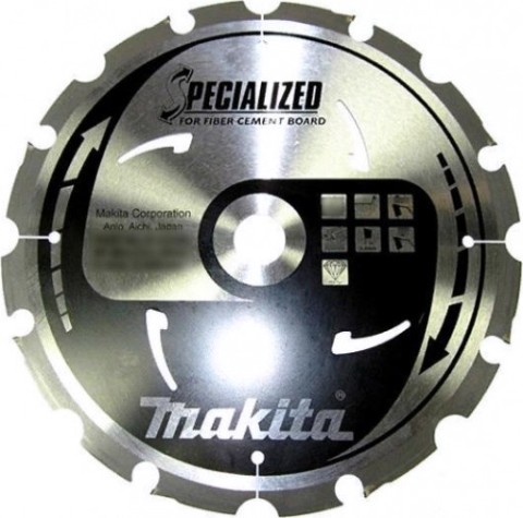 Пильный диск по фиброцементу MAKITA 125х 10тх20 B-49236 [B-49236]