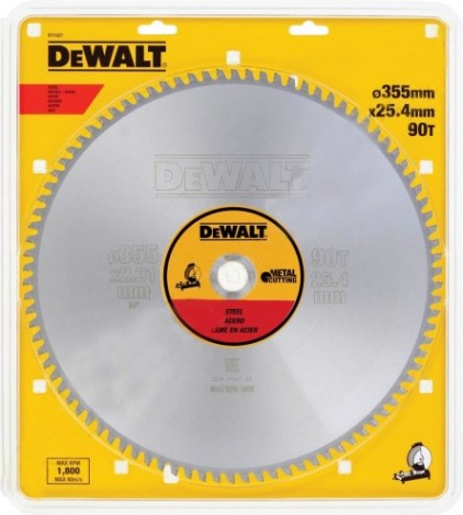 Пильный диск по стали DeWALT 355х90тх25.4 мм Extreme DT1927-QZ [DT1927-QZ]