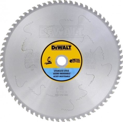 Пильный диск по стали DeWALT 355х90тх25.4 мм INOX Extreme DT1922-QZ [DT1922-QZ]