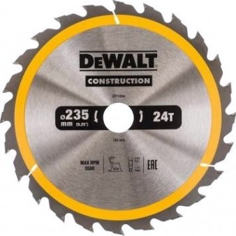 Пильный диск универсальный DeWALT 235х24тх30 мм Construction DT1954-QZ [DT1954-QZ]