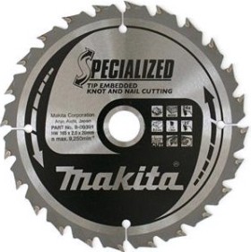 Пильный диск универсальный MAKITA 185x30x1.25x16T для демонтажных работ [B-43848]