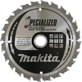 Пильный диск универсальный MAKITA 190x30x1.25x40T для демонтажных работ [B-31304]