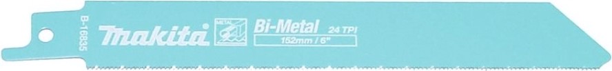 Полотна для сабельных пил MAKITA B-16835 для металла 152x0,9x24tpi, 5 шт.