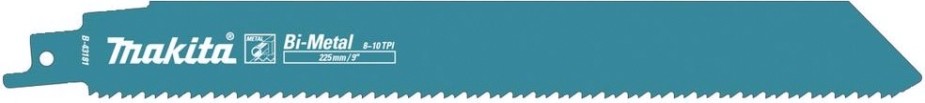 Полотна для сабельных пил MAKITA B-43181 для металла 225x1,1x8+10tpi, 5 шт.