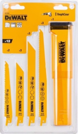 Полотна для сабельных пил универсальные DeWALT BIM 200 мм (12шт.) DT2445-QZ
