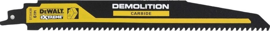 Полотно для сабельных пил DeWALT TCT 230 мм DT20439-QZ [DT20439-QZ]