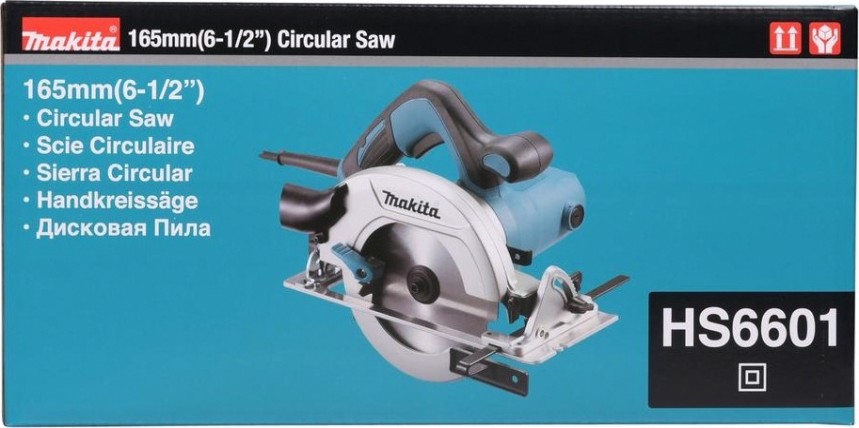 Сетевая дисковая пила MAKITA HS 6601 J [HS6601J]