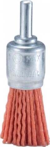 Щетка обдирочная для дрели MAKITA D-45696 нейлоновая кистевая (d30 мм, g80, 6 мм)