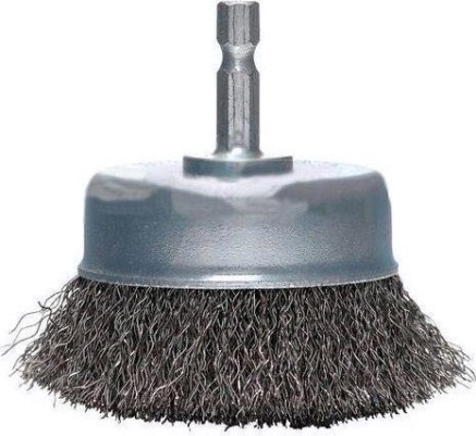 Щетка обдирочная для дрели MAKITA P-66905 чашечная (d75 мм, 6 мм)