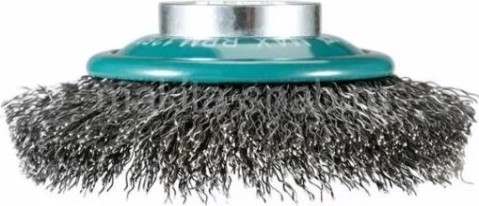 Щетка обдирочная для УШМ MAKITA D-73433 проволочная чашечная x-lock d75 мм.