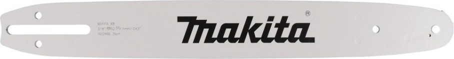 Шина для цепной пилы MAKITA 191G15-1 30см/12", шаг3/8", паз 1,1мм, sn, 46 звеньев