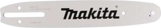 Шина для цепной пилы MAKITA 191G22-4 25см/10", шаг 3/8", паз 1,3мм, sn, 40 звеньев