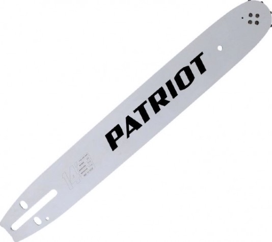 Шина для цепной пилы PATRIOT P140SPEA074 (14" 3/8 1,3мм 50 зв.) [867131474]