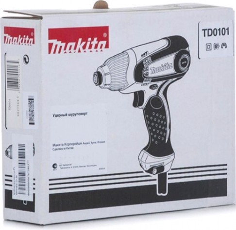 Шуруповерт сетевой MAKITA TD 0101 ударный [TD0101]