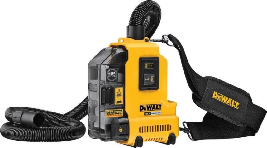 Строительный пылесос DeWALT DWH 161 N ранцевый, без АКБ и З/У [DWH161N-XJ]