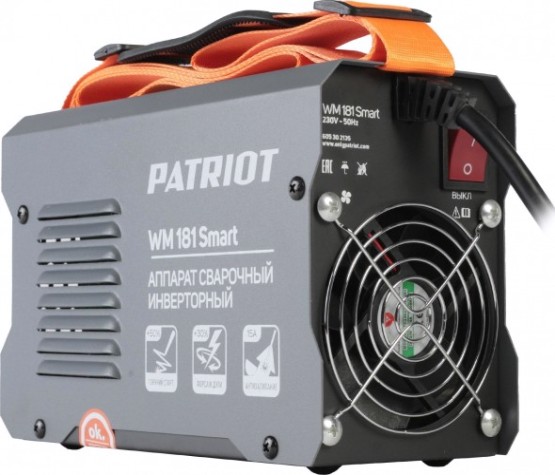 Сварочный инвертор PATRIOT WM 181 Smart [605302135]