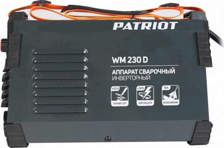 Сварочный инвертор PATRIOT WM230D MMA 605302023 [605302023]