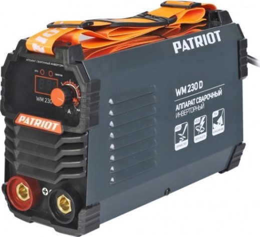 Сварочный инвертор PATRIOT WM230D MMA + маска 311D [605302290]