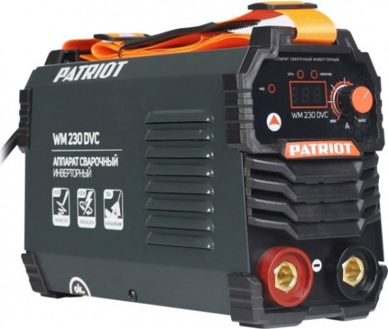 Сварочный инвертор PATRIOT WM230DVC MMA + маска 300D [605302291]