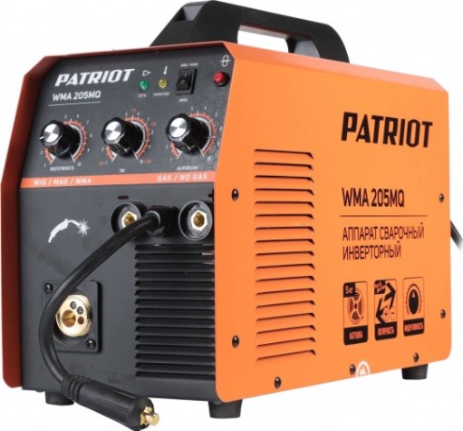 Сварочный полуавтомат PATRIOT WMA 205 MQ инверторный mig/mag/mma [605302155]