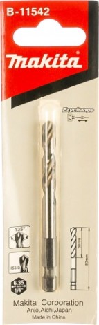 Сверло центрирующее MAKITA для адаптеров Ezychange B-11542 [B-11542]