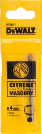 Сверло по бетону DeWALT 4 х 50 / 75 мм Extreme DT6671-XJ [DT6671-XJ]