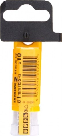 Сверло по металлу DeWALT 1 х 12 / 34 мм HSS-G Extreme 2 шлифованное DT5535-QZ [DT5535-QZ]