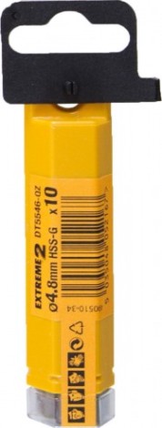 Сверло по металлу DeWALT 4.8 x 46 / 86 мм HSS-G Extreme 2 шлифованное DT5546-QZ [DT5546-QZ]