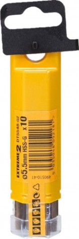 Сверло по металлу DeWALT 5.5 x 57 / 93 мм HSS-G Extreme 2 шлифованное DT5548-QZ [DT5548-QZ]