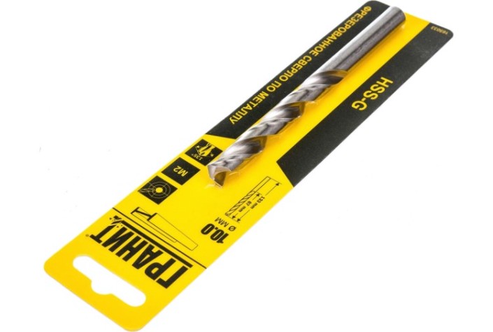 Сверло по металлу ГРАНИТ HSS-G 10,0х133/87 [165033]