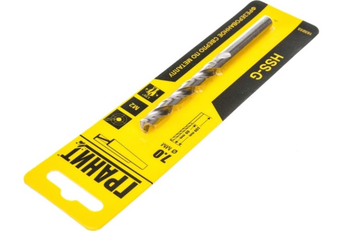 Сверло по металлу ГРАНИТ HSS-G 7,0х109/69 [165055]