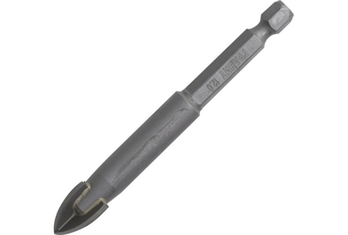 Сверло по стеклу и керамике ГРАНИТ КВАДРО 6х75 [144006]