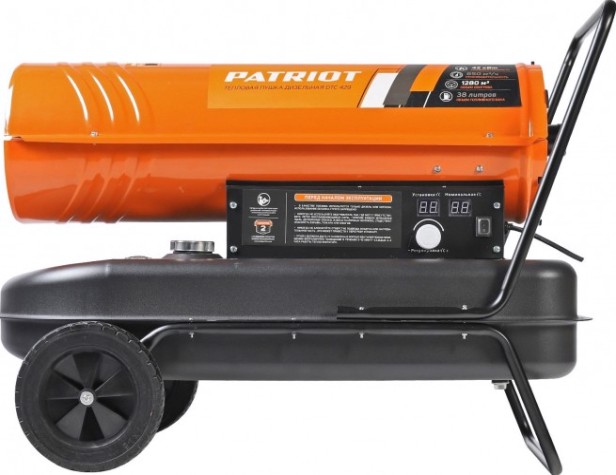 Тепловая пушка на дизтопливе прямого нагрева PATRIOT DTC-429 [633703099]