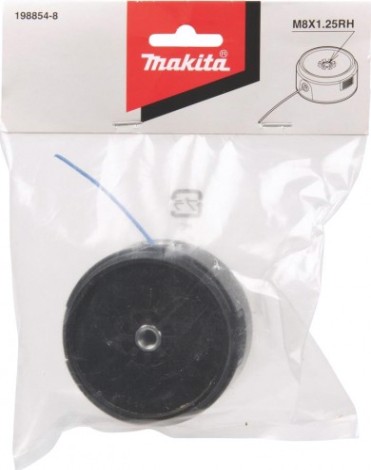 Триммерная головка MAKITA 198854-8 полуавтоматическая, m8x1,25rh, диаметр лески 1,65
