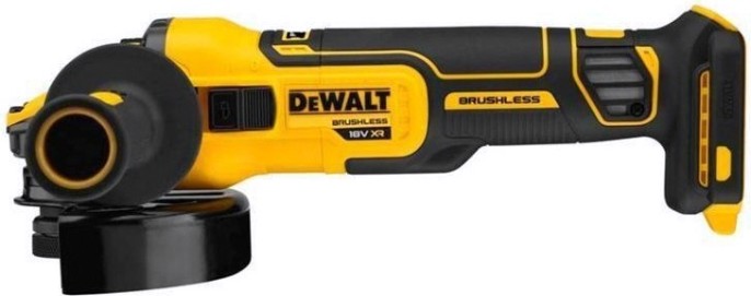 Угловая шлифмашина аккумуляторная DeWALT DCG 409 VSNT бесщеточная, без АКБ и З/У [DCG409VSNT-XJ]