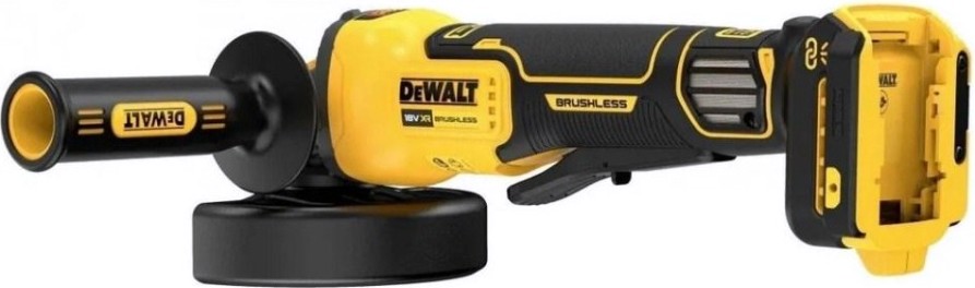Угловая шлифмашина аккумуляторная DeWALT DCG 416 VSN бесщеточная, без АКБ и З/У [DCG416VSN-XJ]