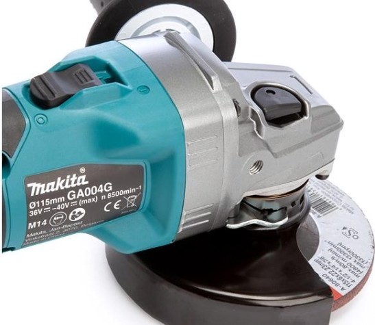 Угловая шлифмашина аккумуляторная MAKITA GA004GM201
