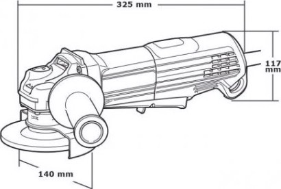 Угловая шлифмашина сетевая MAKITA GA 5050 R [GA5050R]