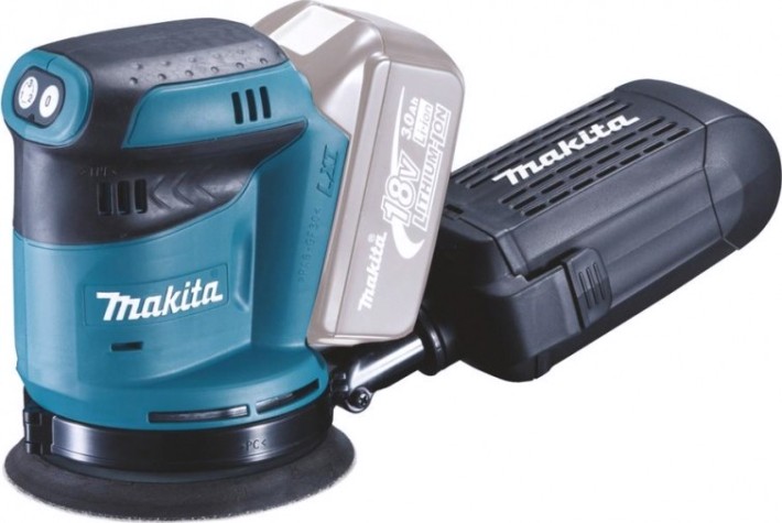 Виброшлифмашина аккумуляторная MAKITA DBO 180 Z эксцентриковая без АКБ и ЗУ [DBO180Z]