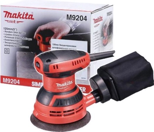 Виброшлифмашина эксцентриковая сетевая MAKITA M9204