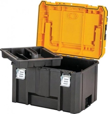 Ящик для инструмента DeWALT TSTAK модуль dw ip54-глубокий с длинной ручкой [DWST83343-1]