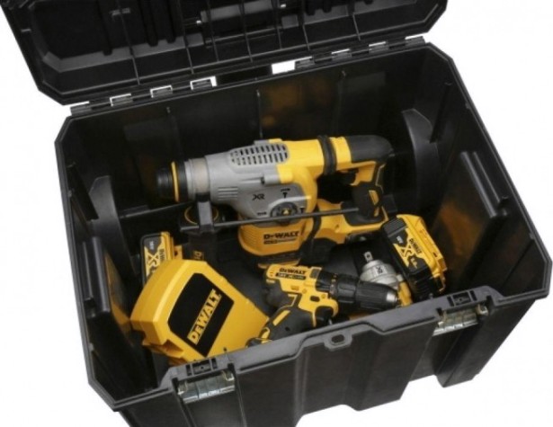 Ящик для инструмента DeWALT TSTAK модуль dw ip54-глубокий с колесами [DWST83347-1]