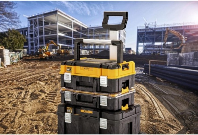 Ящик для инструмента DeWALT TSTAK модуль dw ip54 с длинной ручкой [DWST83344-1]